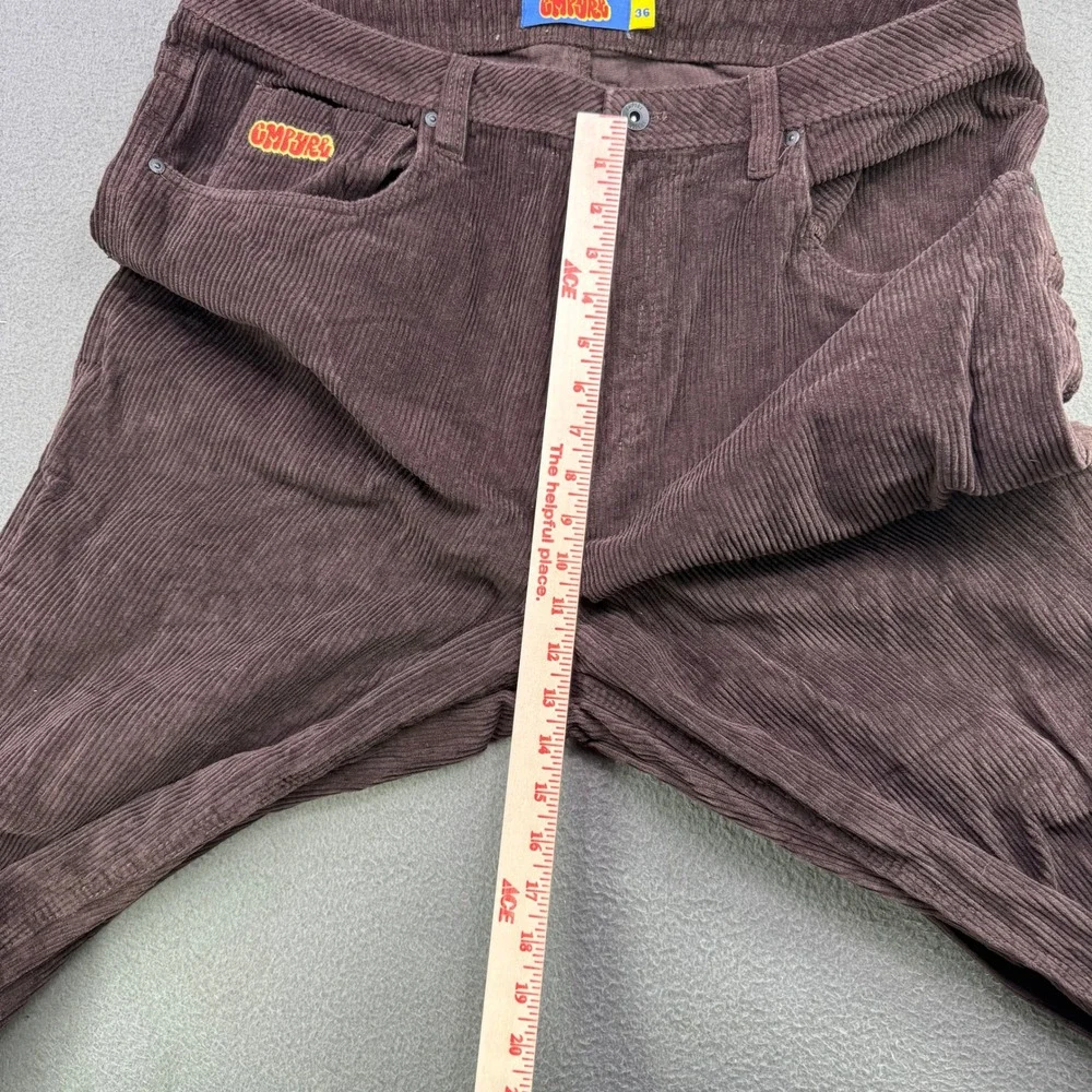 Empyre Relax Corduroy Pants Mens 36 Brown Baggy Loose‎ Fit Skate Streetwear